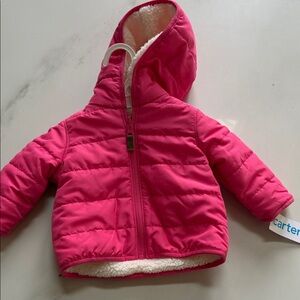 Carter's Bright Pink Hooded Jacket